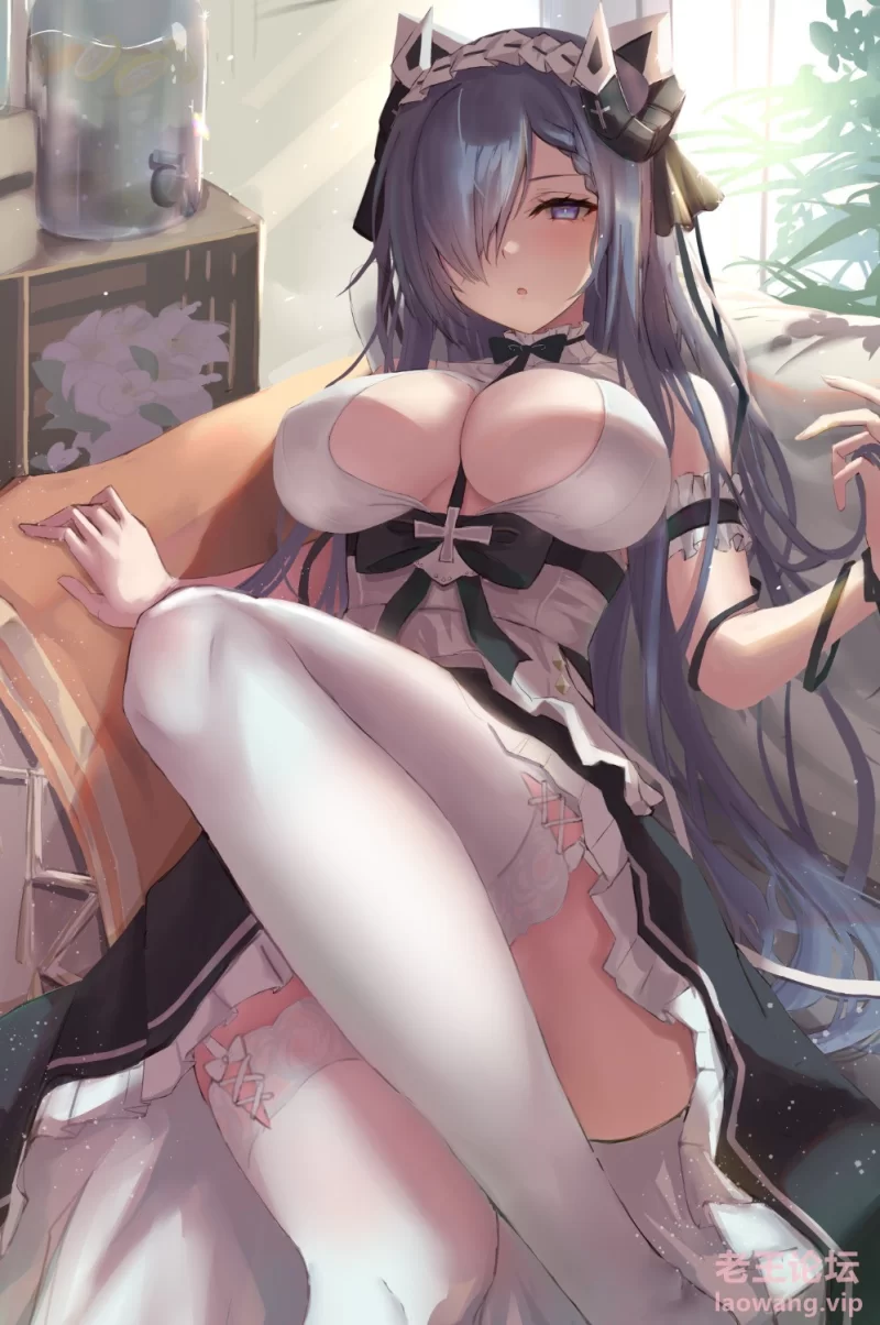 yande.re 936343 august_von_parseval_(azur_lane) azur_lane erect_nipples horns ma.jpg